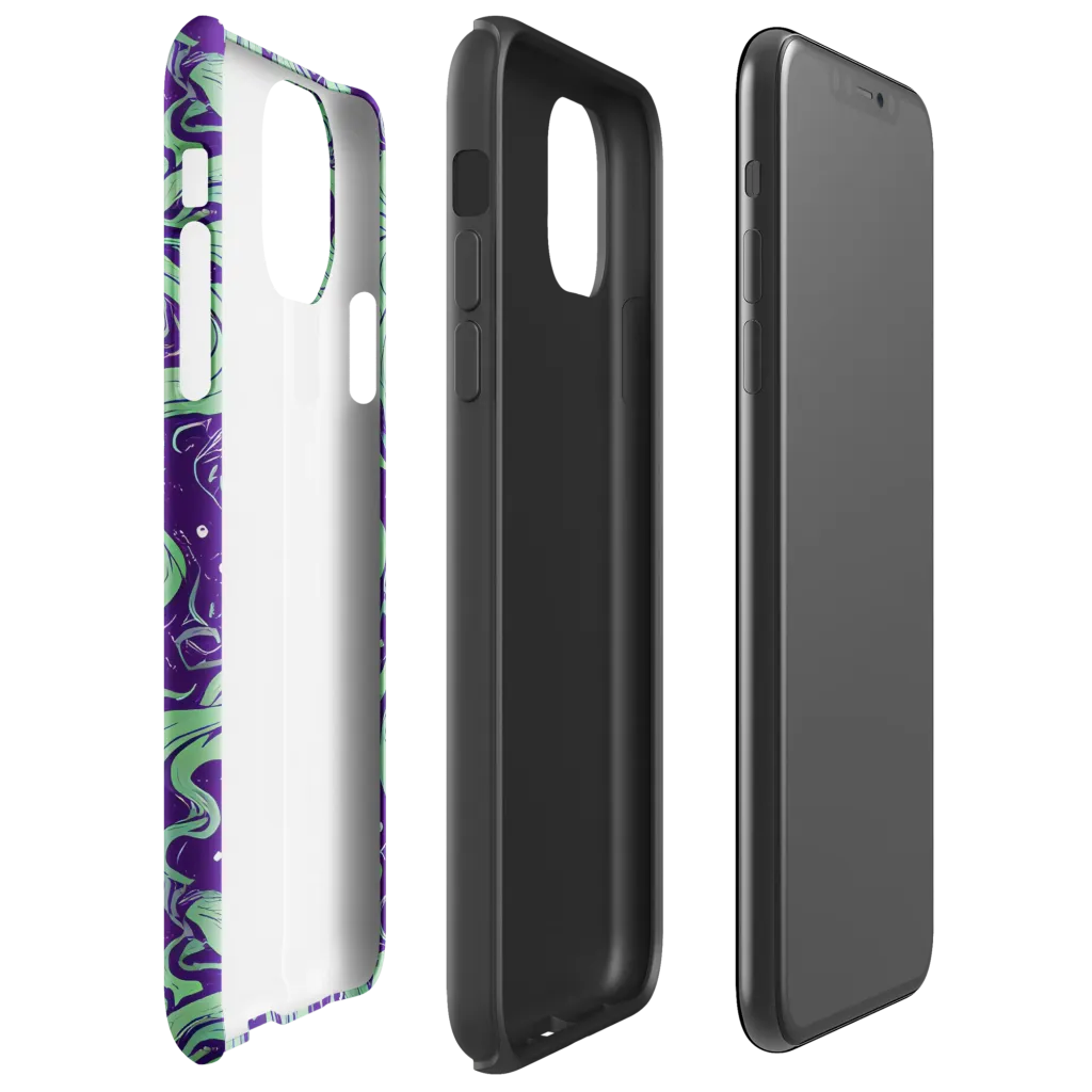 Amethyst Drift on Tough Case for iPhone® — Right