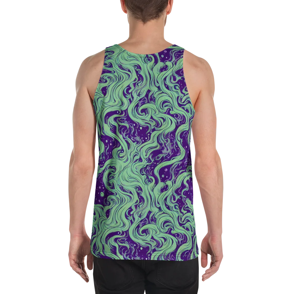 Amethyst Drift on Men's Tank Top — Back