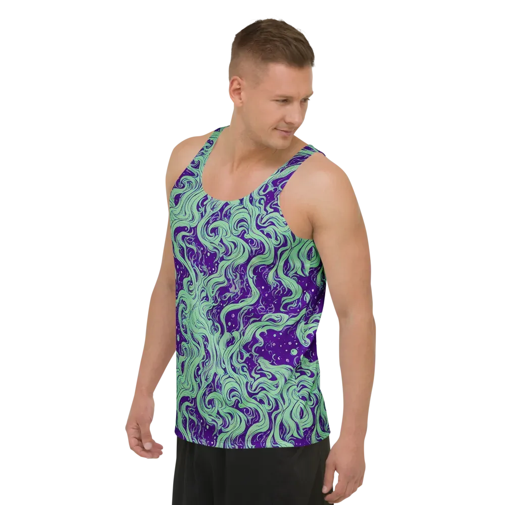 Amethyst Drift on Men's Tank Top — Left Front