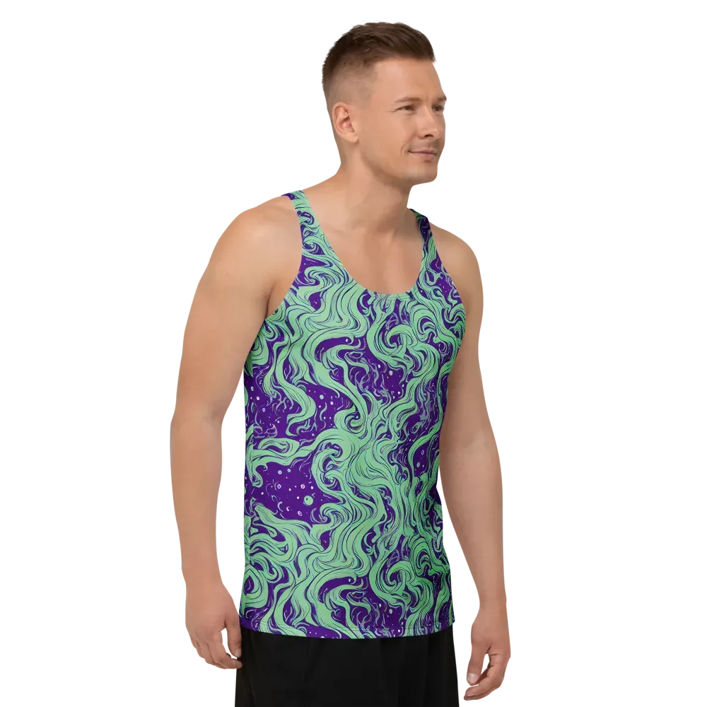 Amethyst Drift on Men's Tank Top — Right Front