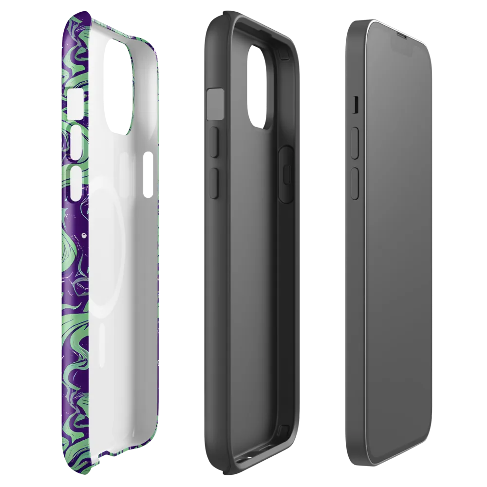 Amethyst Drift on MagSafe Tough Case for iPhone® — Front