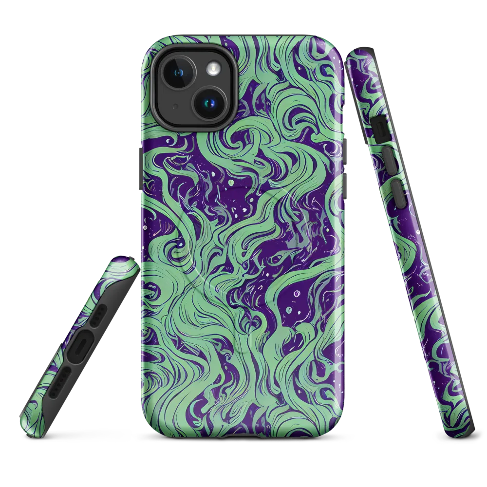 Amethyst Drift on MagSafe Tough Case for iPhone® — Front
