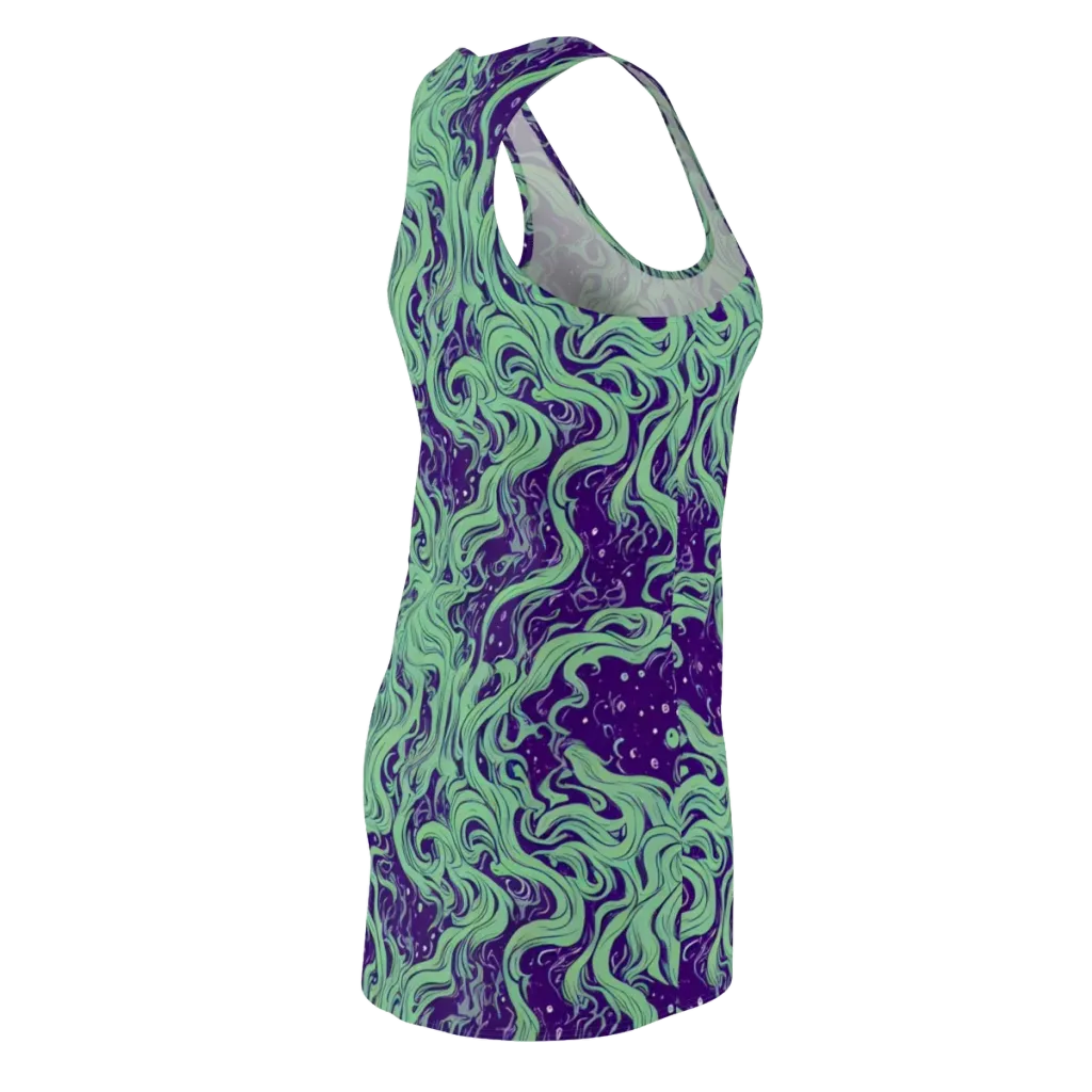 Amethyst Drift on Racerback Dress — Back Side