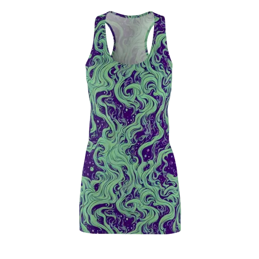 Amethyst Drift on a Racerback Dress