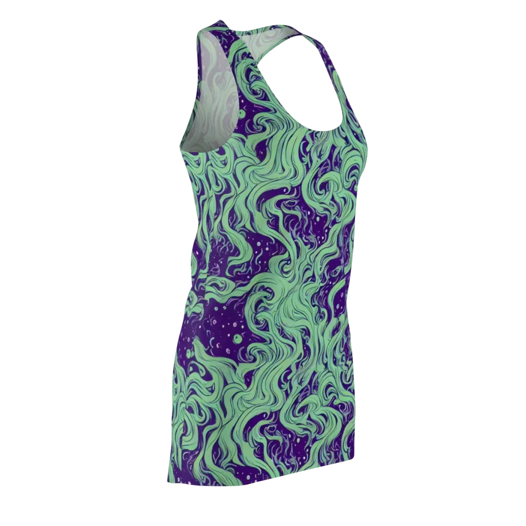 Amethyst Drift on Racerback Dress — Front Side