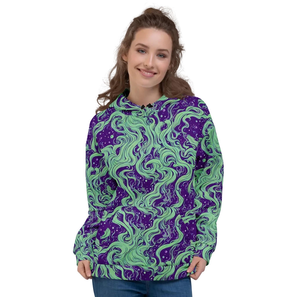 Amethyst Drift on Hoodie — Front