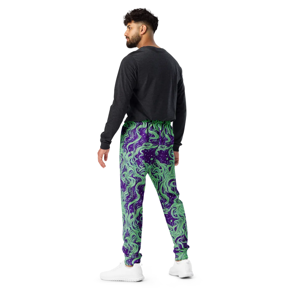 Amethyst Drift on Men's Joggers — Back