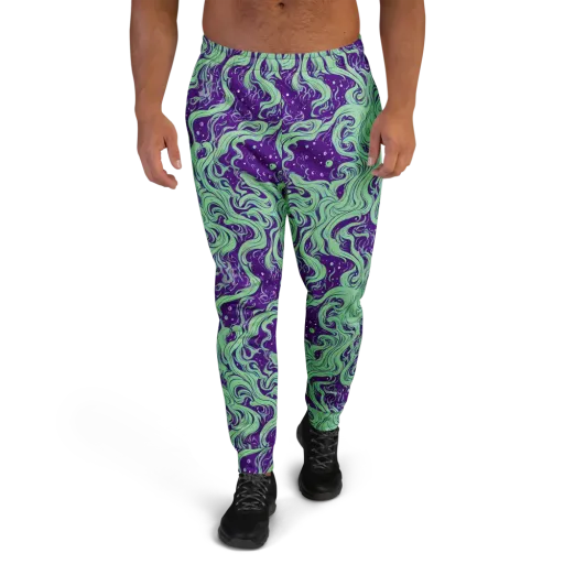 Amethyst Drift on a Men's Joggers