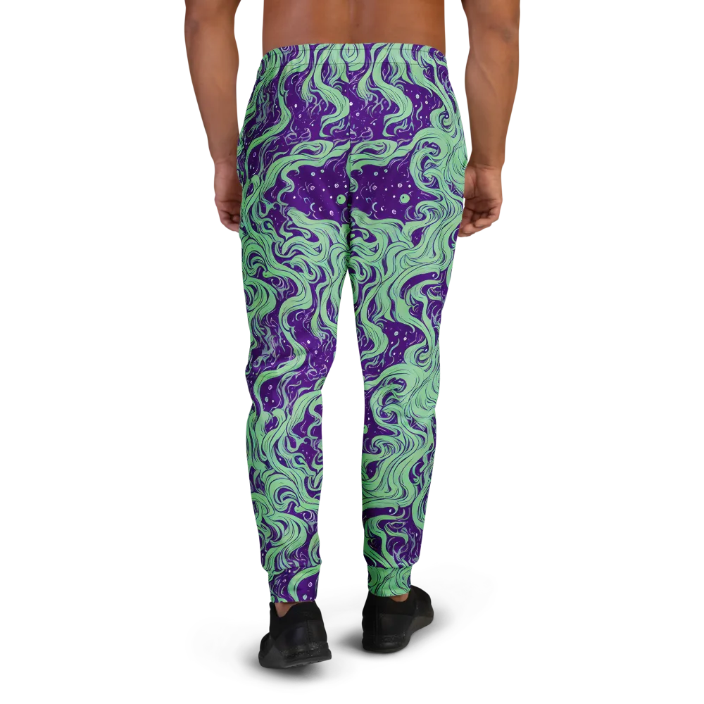 Amethyst Drift on Men's Joggers — Back