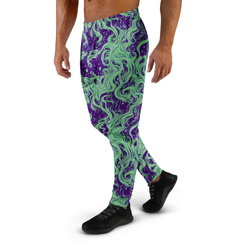 Amethyst Drift on Men's Joggers — Left