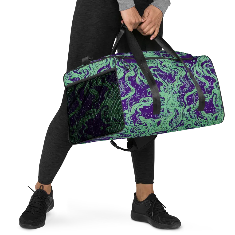 Amethyst Drift on Duffle Bag — Right Front