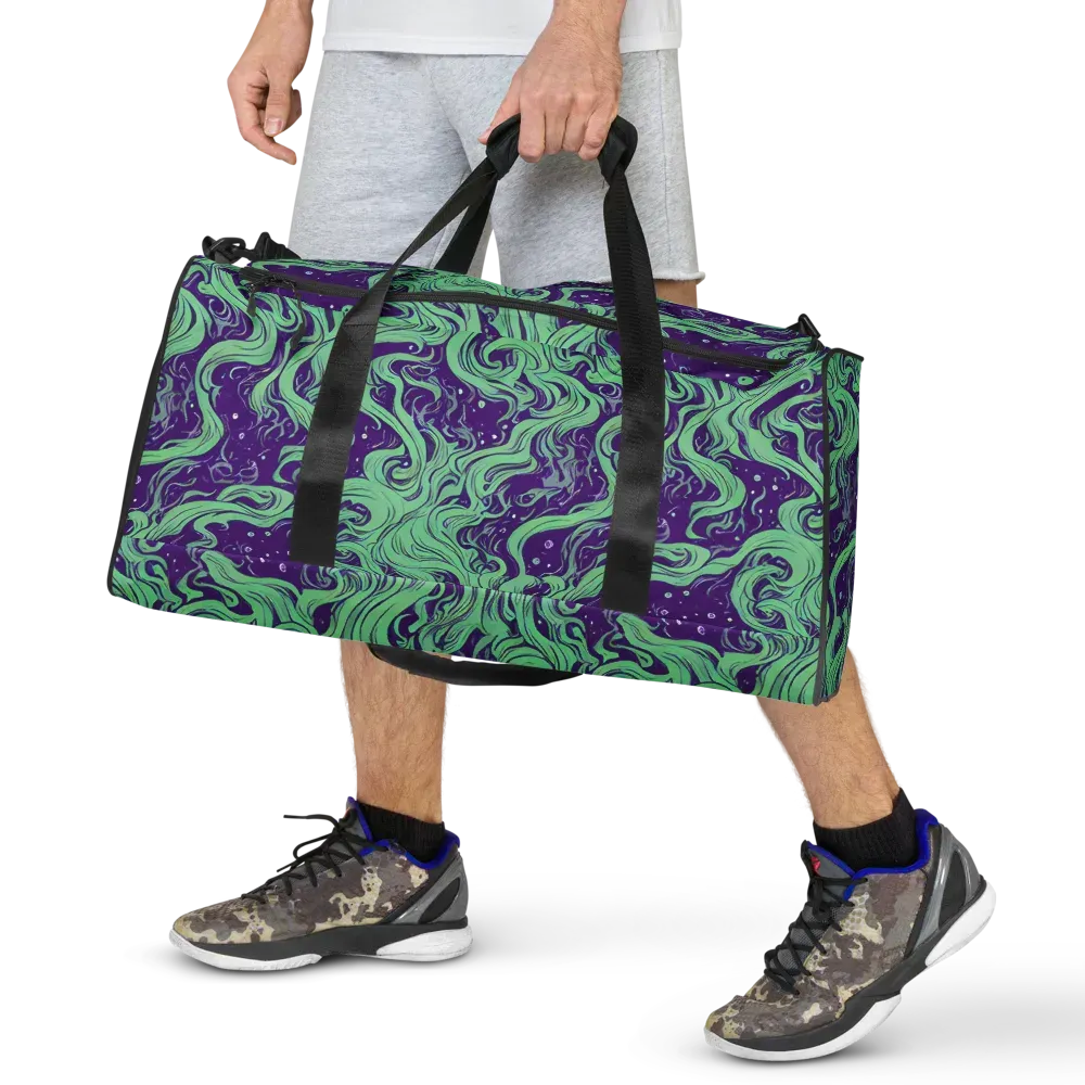 Amethyst Drift on Duffle Bag — Front