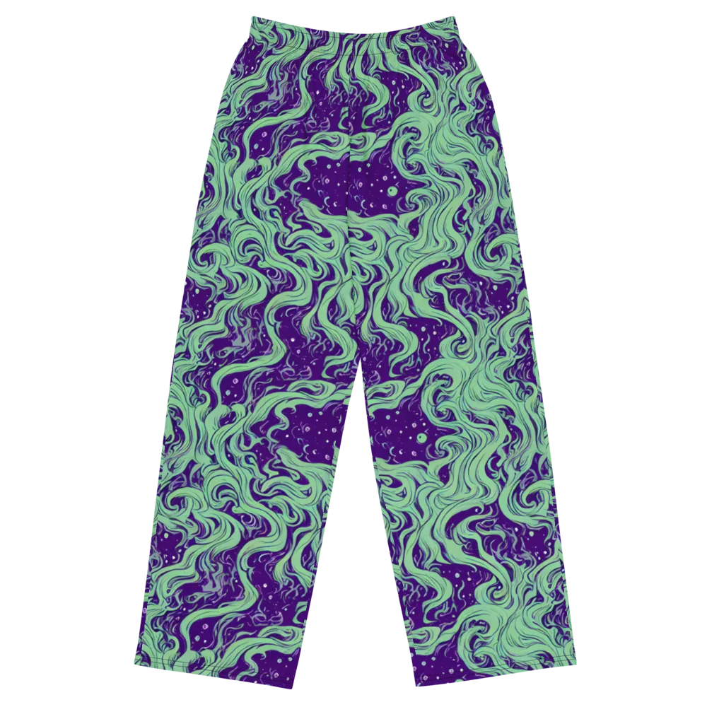 Amethyst Drift on Wide-Leg Pants — Front