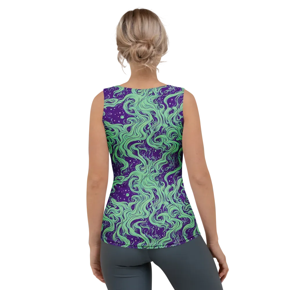 Amethyst Drift on Women's Tank Top — Back