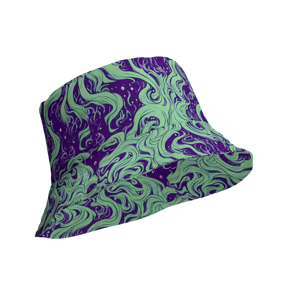 Amethyst Drift on Reversible Bucket Hat — Product details Outside