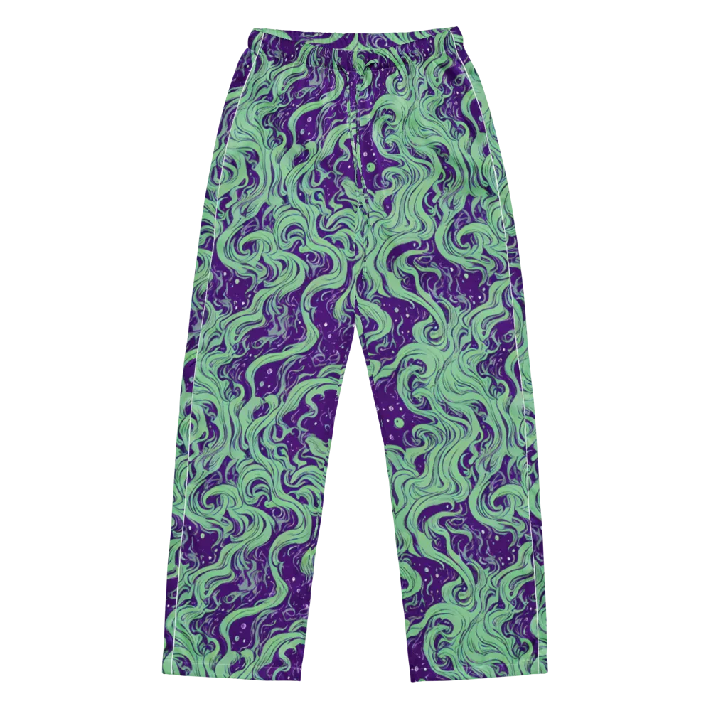 Amethyst Drift on Women's Pajama Pants — Front