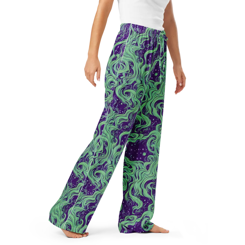 Amethyst Drift on Women's Pajama Pants — Right Front