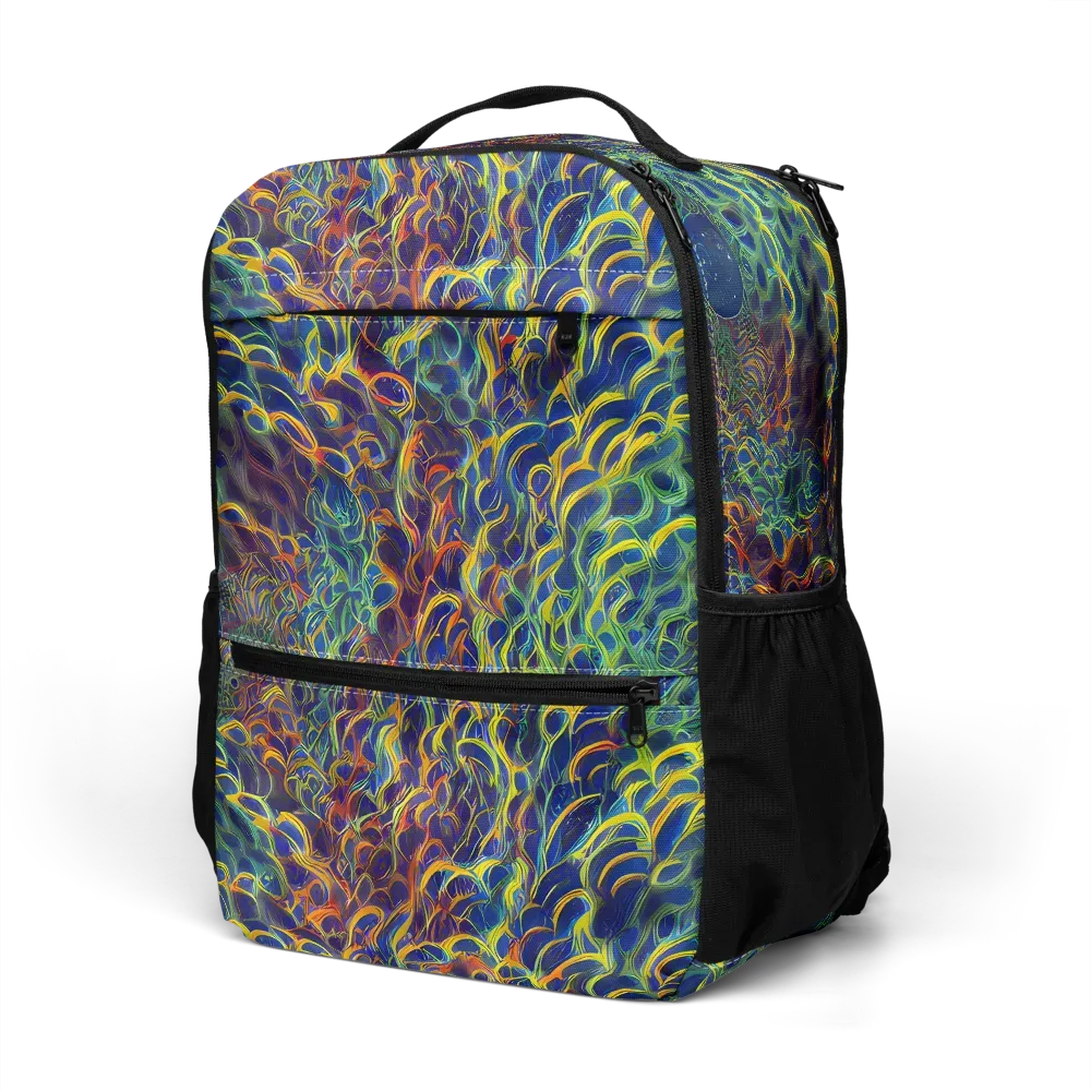 Viridian Flame on Utility Backpack — Left Front