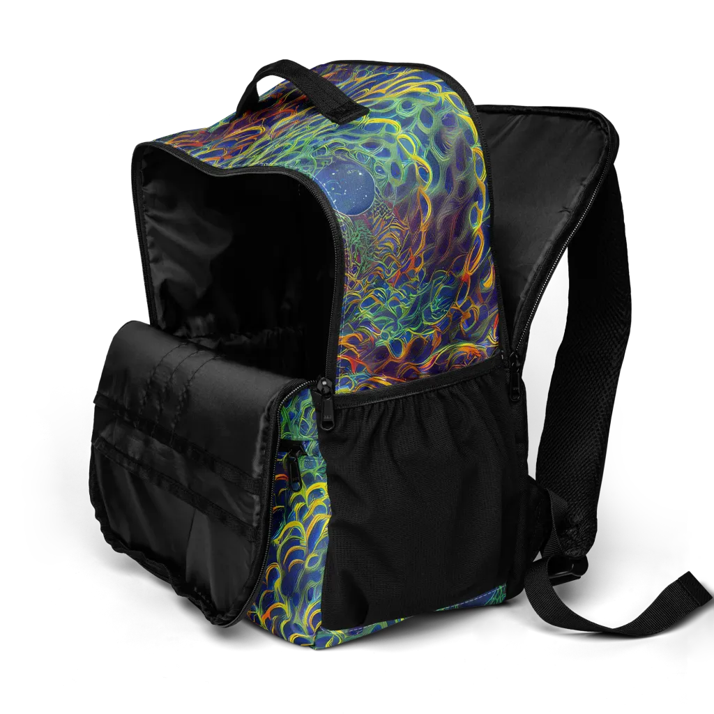 Viridian Flame on Utility Backpack — Product details 2