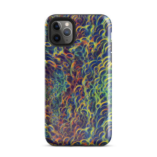 Viridian Flame on a Tough Case for iPhone®
