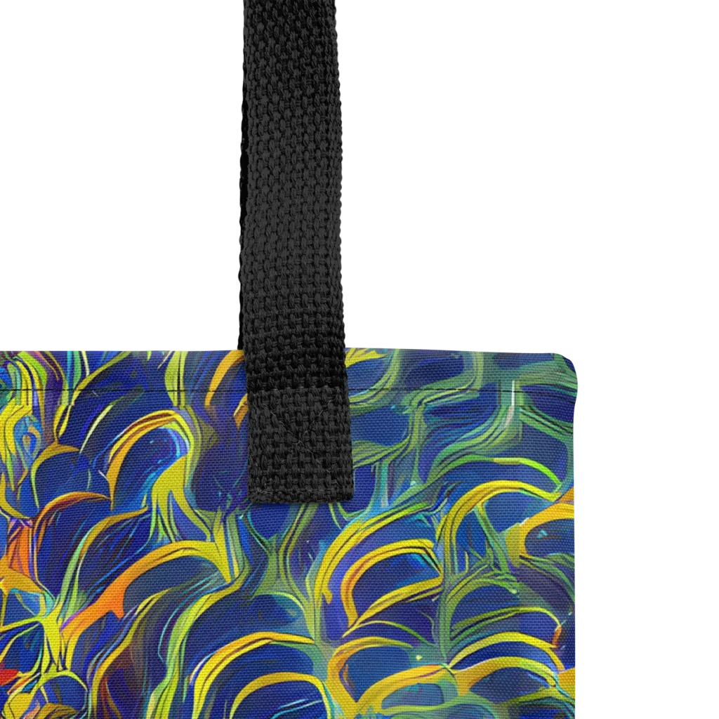Viridian Flame on Tote Bag — Product details