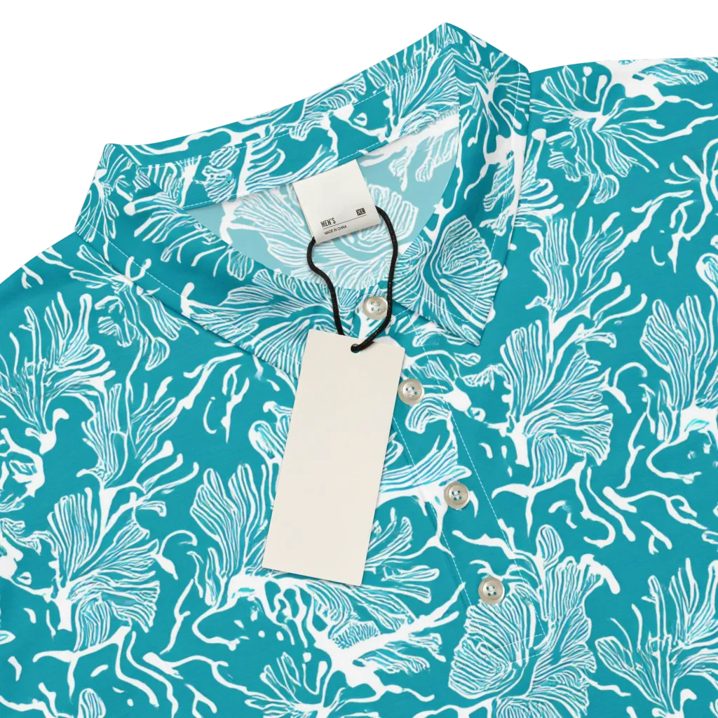 Tidal Botanica on Men's Slim Fit Polo Shirt — Product details