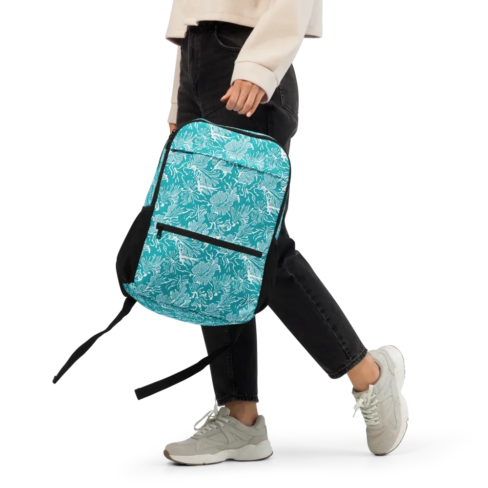Tidal Botanica on Utility Backpack — Front