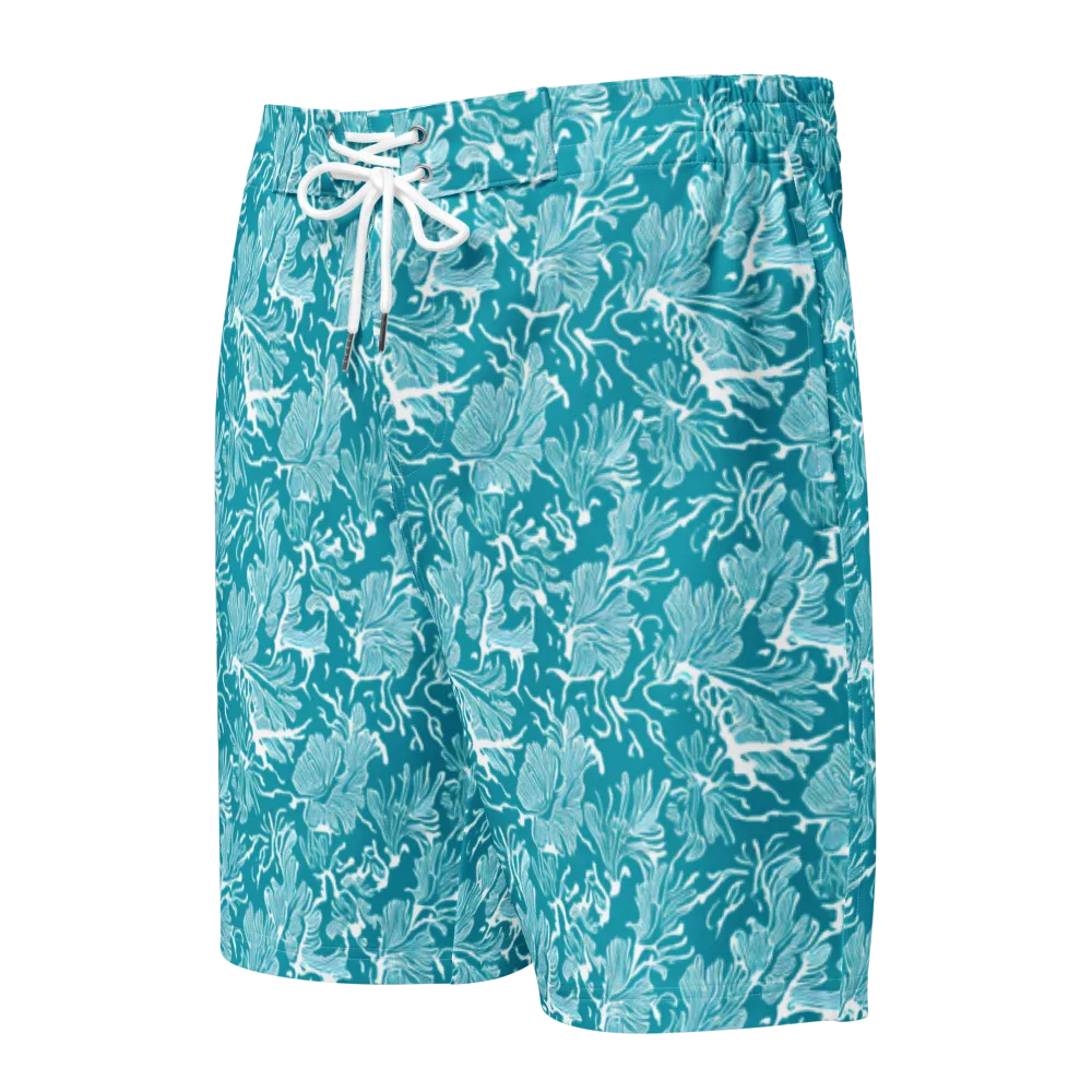 Tidal Botanica on Men's Board Shorts — Front