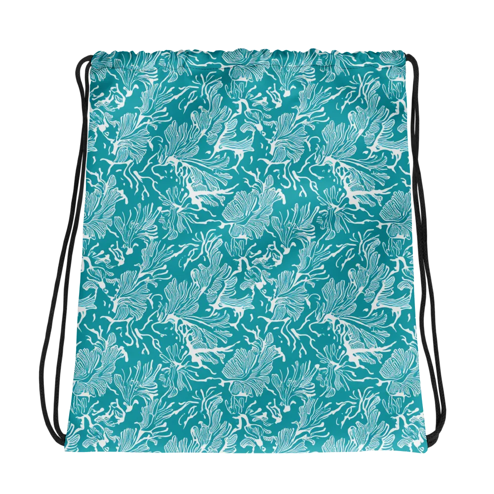 Tidal Botanica on Drawstring Bag — Photo