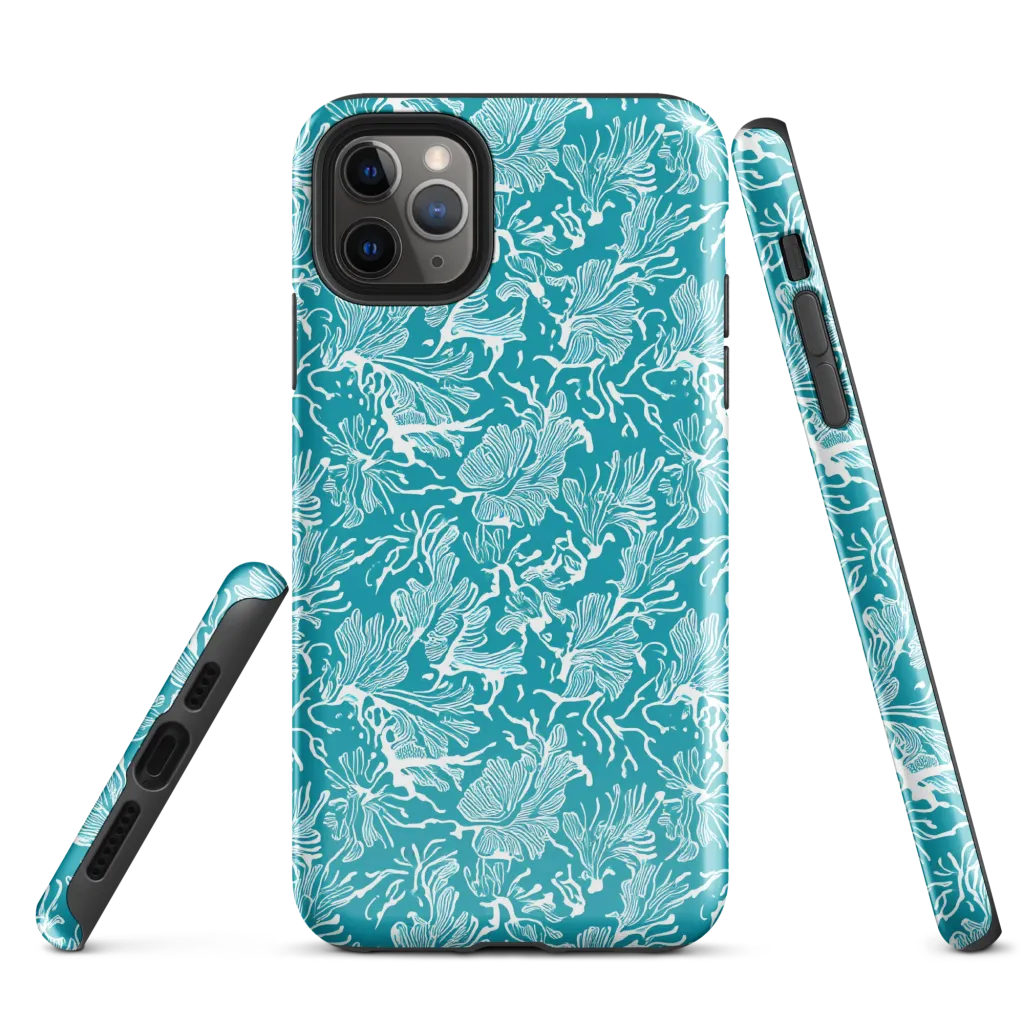 Tidal Botanica on Tough Case for iPhone® — Front
