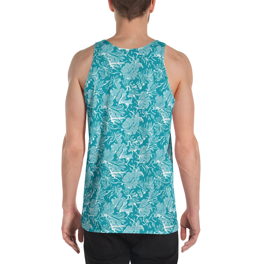 Tidal Botanica on Men's Tank Top — Back