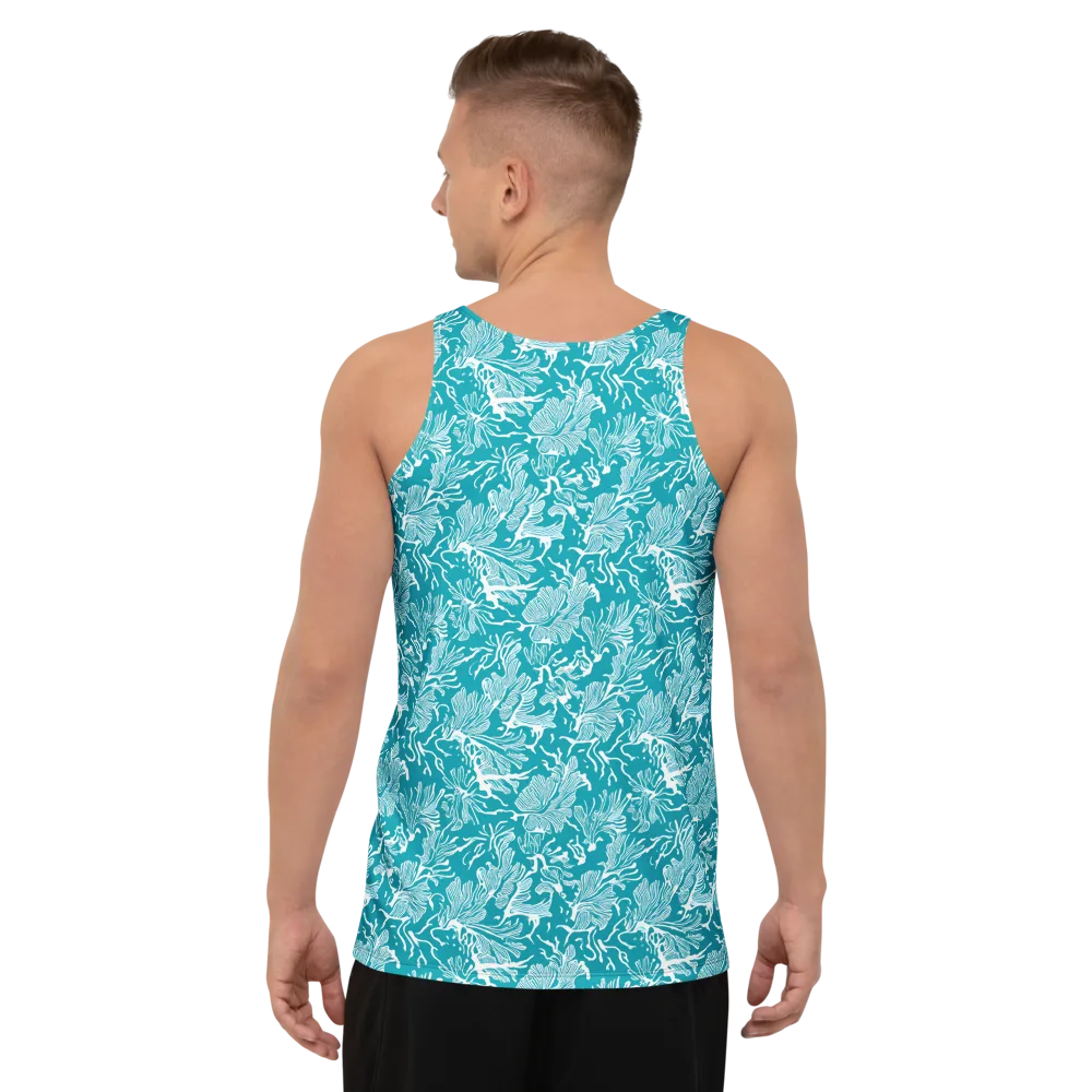 Tidal Botanica on Men's Tank Top — Back