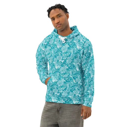 Tidal Botanica on a Cotton Hoodie