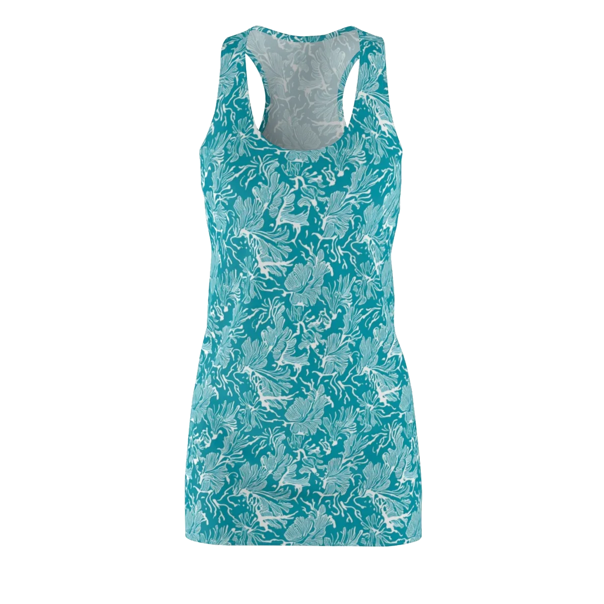 Tidal Botanica on Racerback Dress — Front