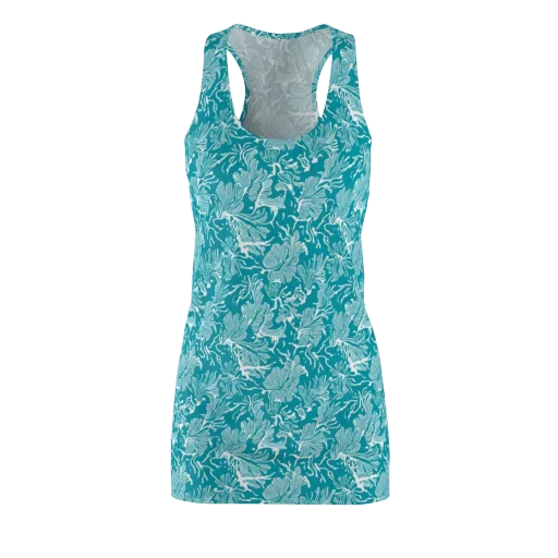 Tidal Botanica on a Racerback Dress