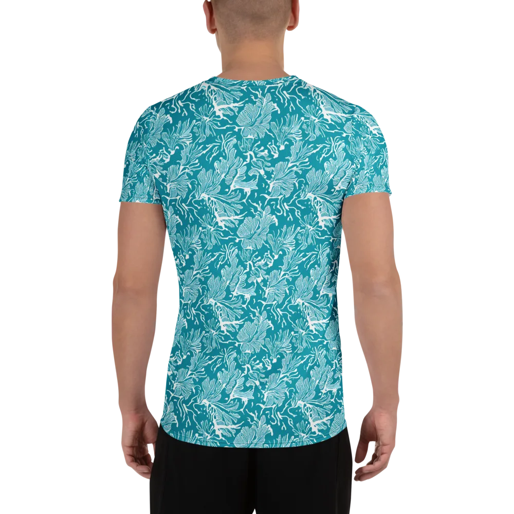Tidal Botanica on Men's Athletic T-Shirt — Back