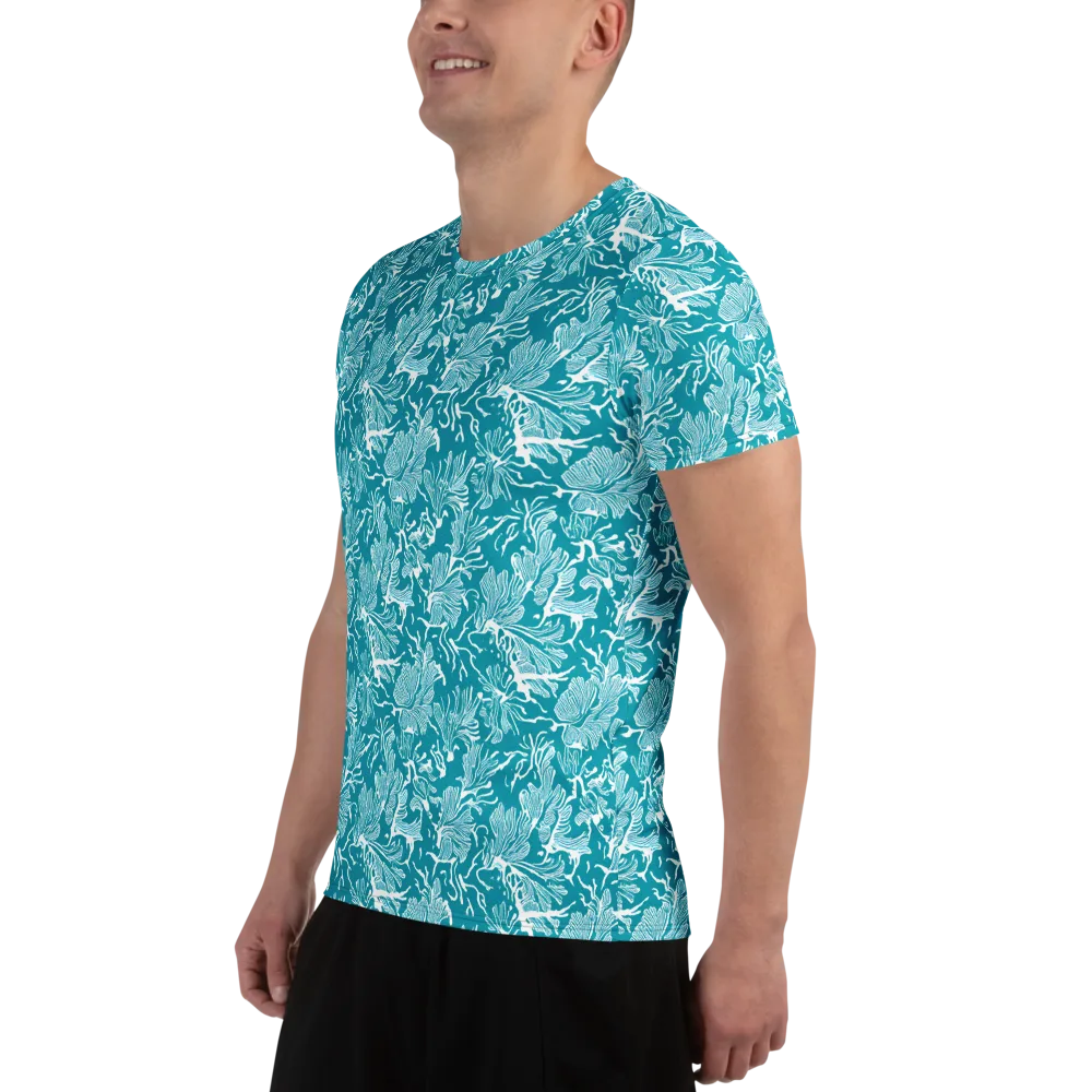 Tidal Botanica on Men's Athletic T-Shirt — Left