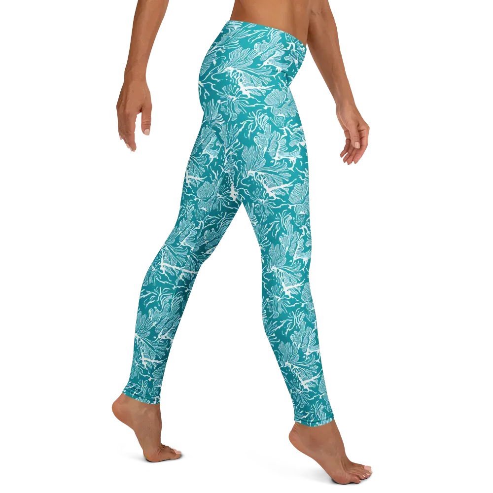 Tidal Botanica on Leggings — Right