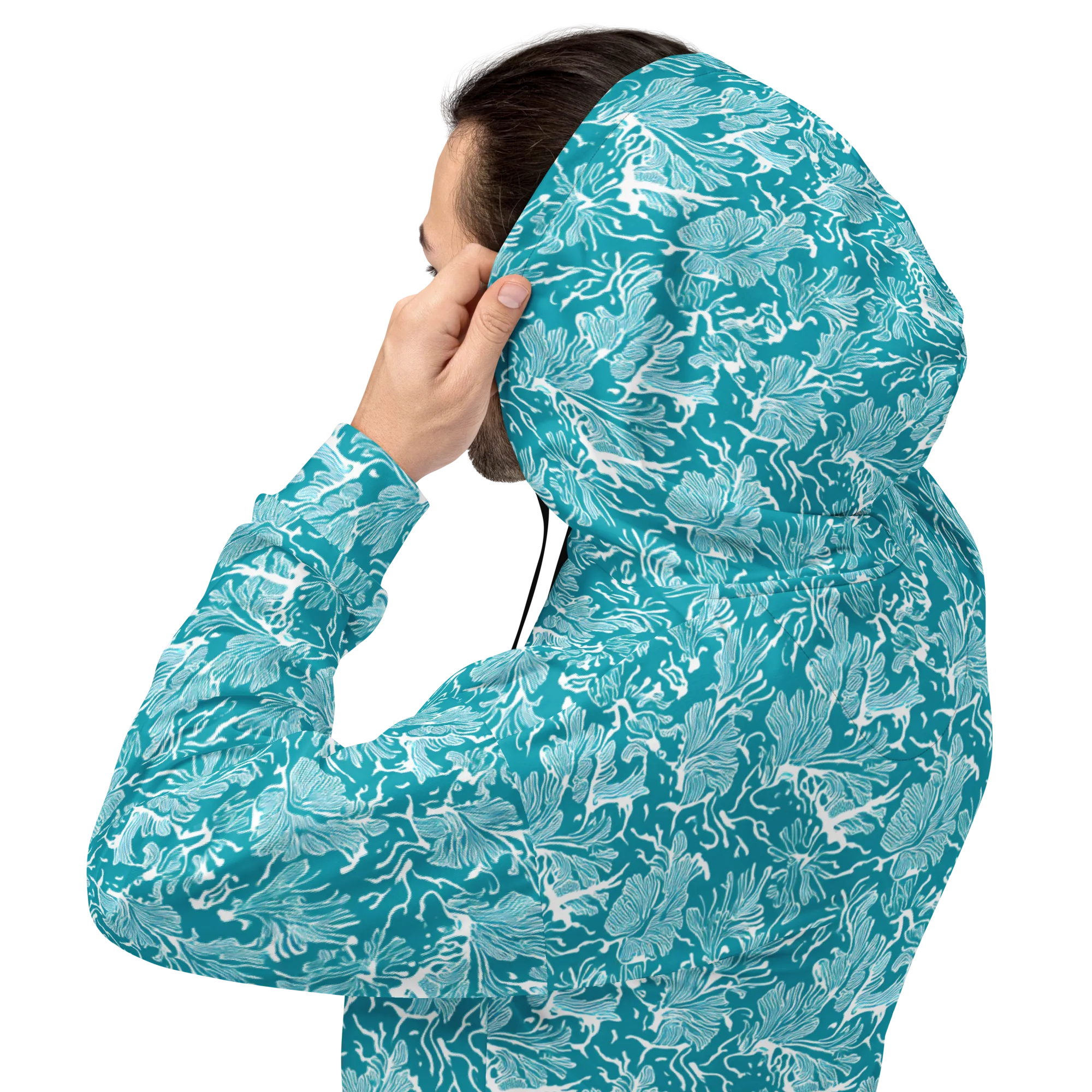 Tidal Botanica on Hoodie — Back