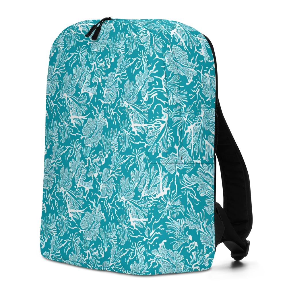 Tidal Botanica on Minimalist Backpack — Left