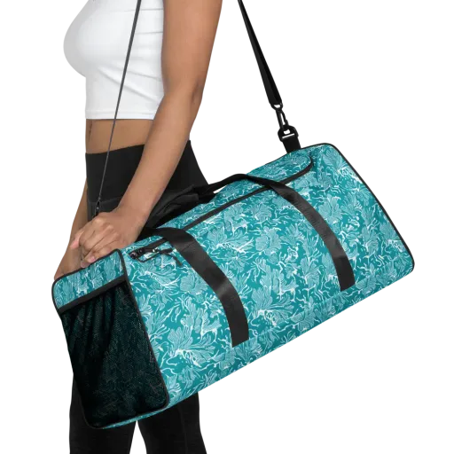Tidal Botanica on a Duffle Bag