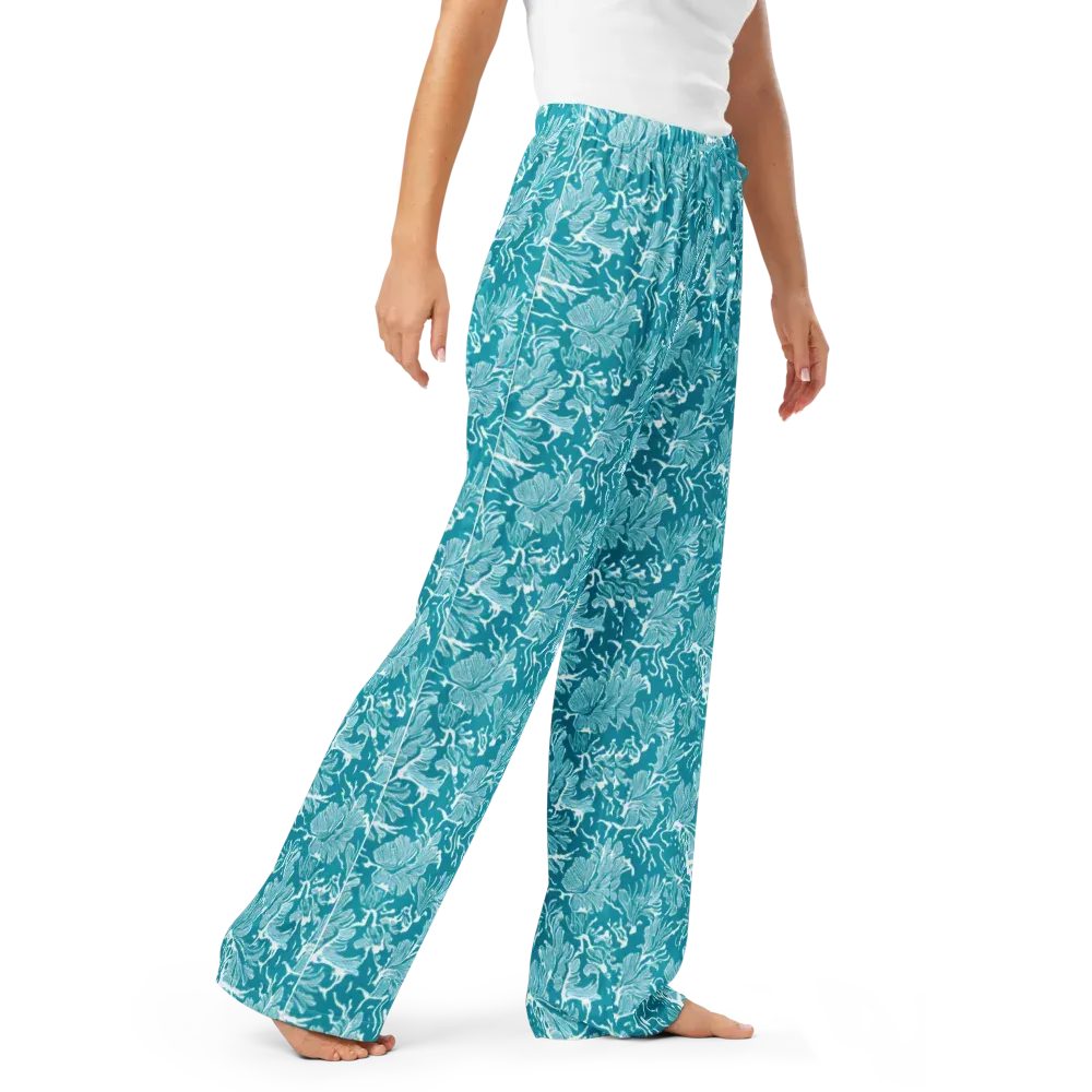 Tidal Botanica on Women's Pajama Pants — Right Front