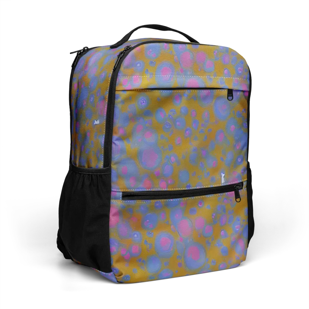 Ochre Nebula on Utility Backpack — Right Front