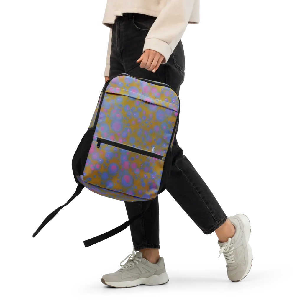Ochre Nebula on Utility Backpack — Front