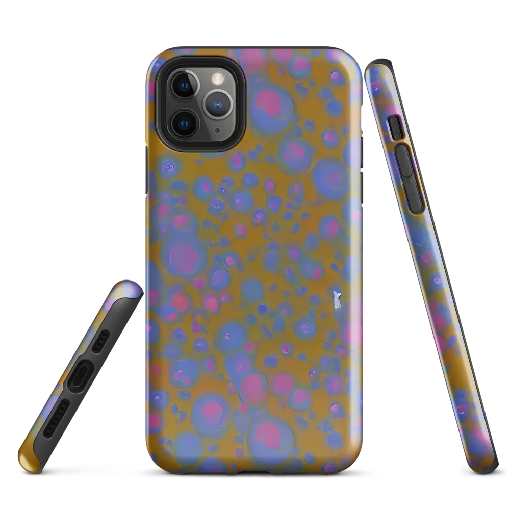Ochre Nebula on Tough Case for iPhone® — Front