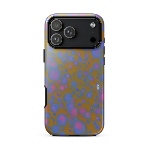 Ochre Nebula on a Tough Case for iPhone®