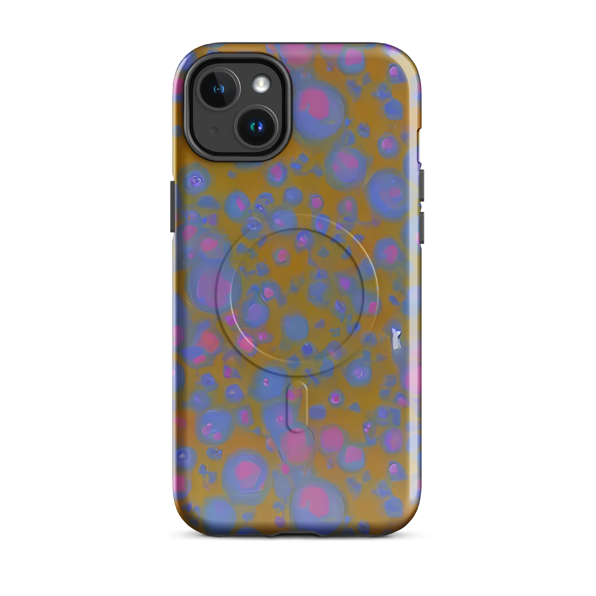 Ochre Nebula on MagSafe Tough Case for iPhone® — Front