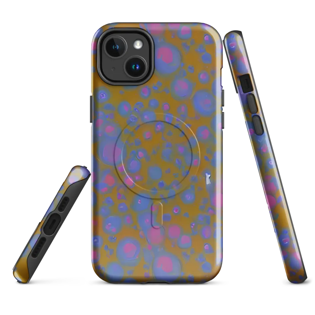 Ochre Nebula on MagSafe Tough Case for iPhone® — Front