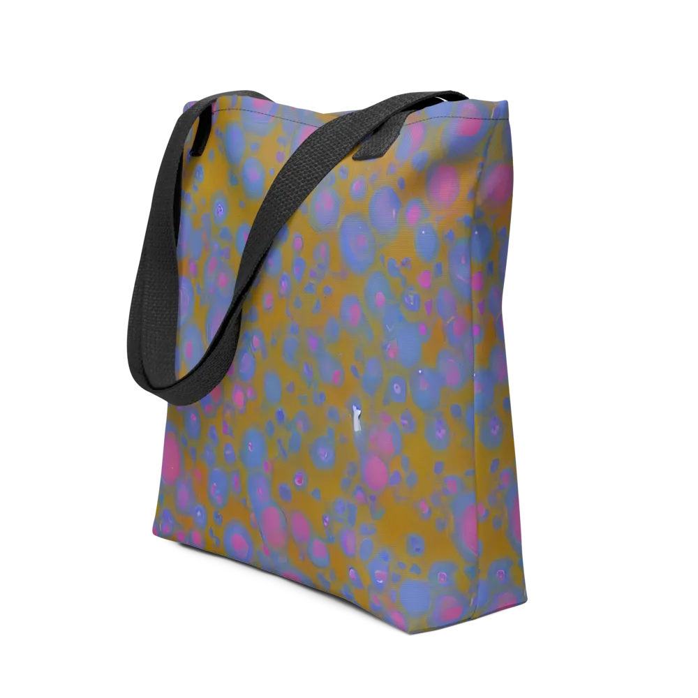 Ochre Nebula on Tote Bag — Front
