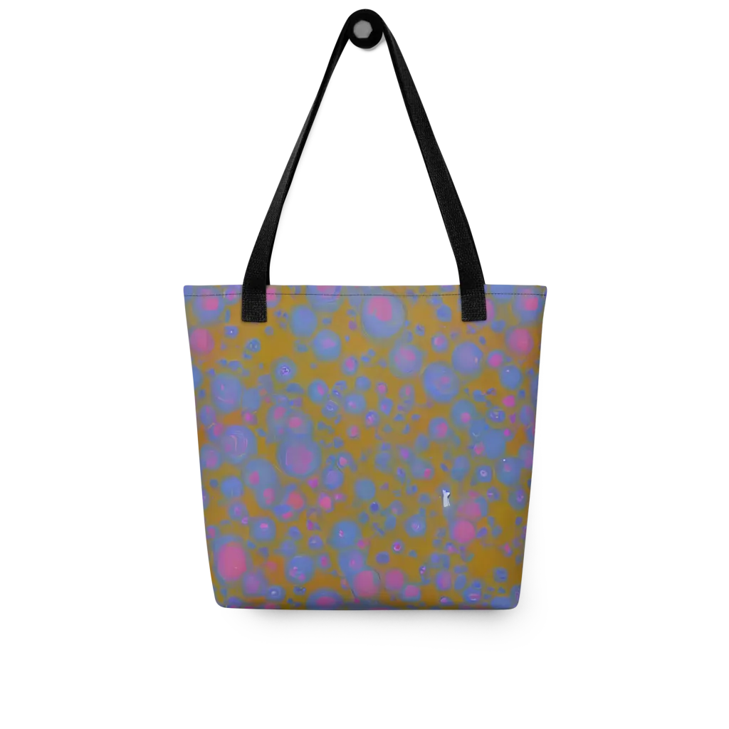 Ochre Nebula on Tote Bag — Front